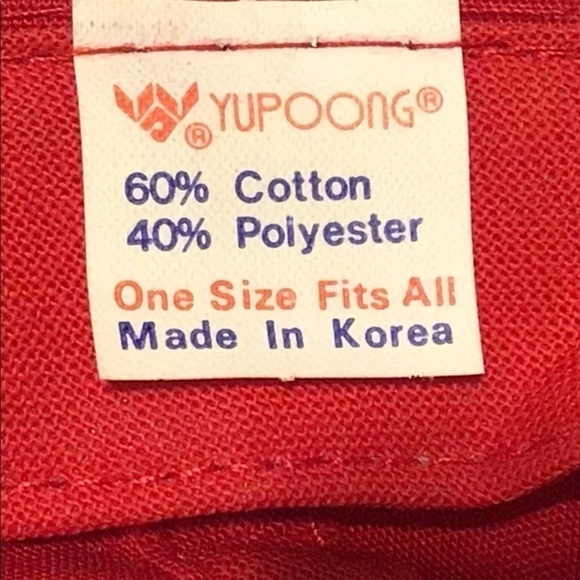 VINTAGE Lincoln Cylinders Red Snapback Mens Trucker Hat Baseball Cap w/ Cord New - Picture 6 of 6